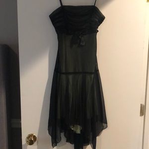 Homecoming dress Small green/black